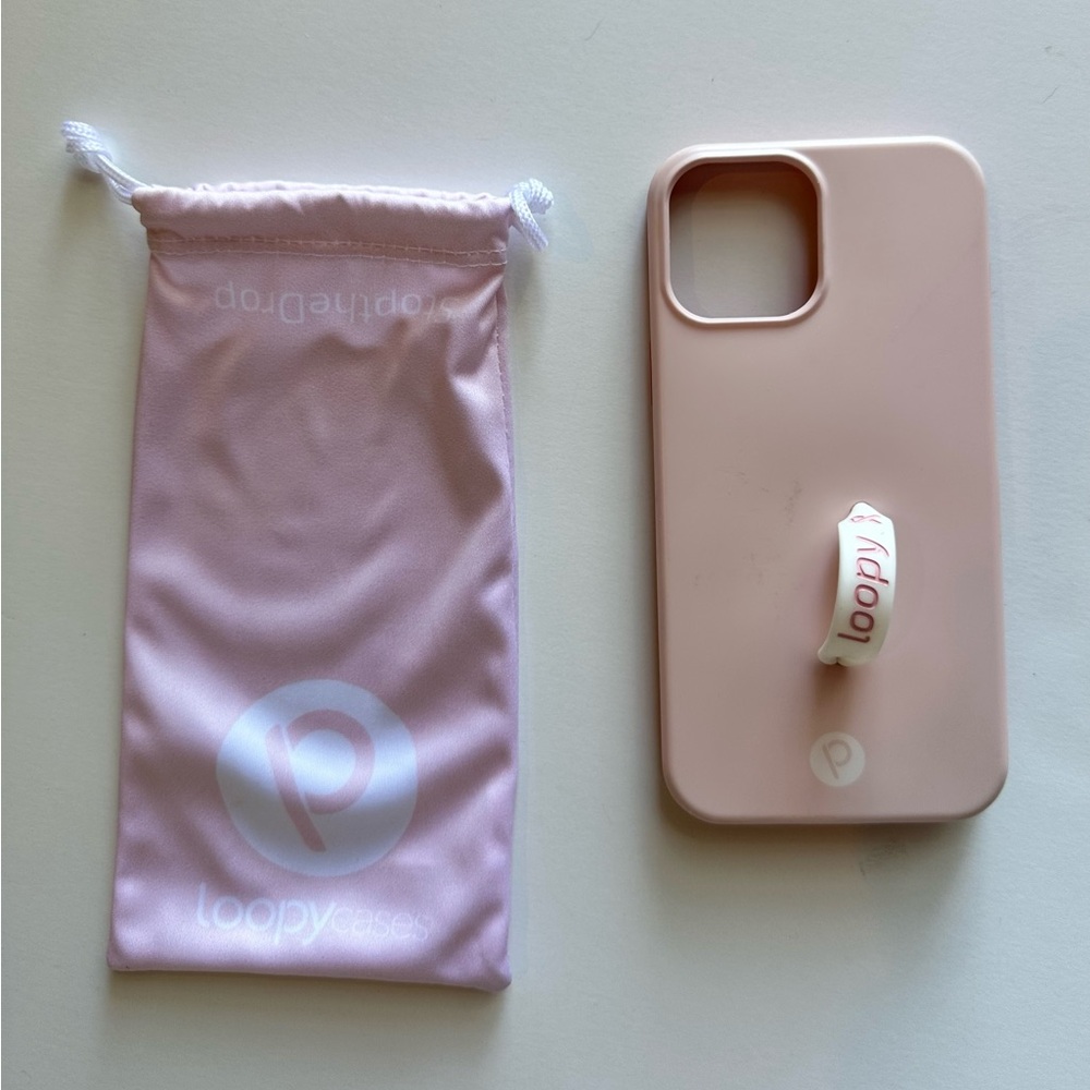 Loopy Case Blush Pink Phone Case with Loop